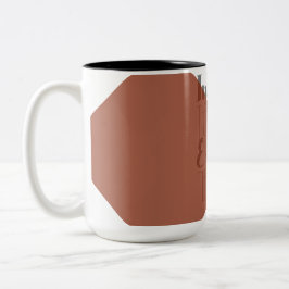 Taza Bicolor Inhalar el futuro, exhalar el pasado | Mug moderno