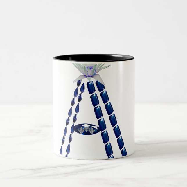 Taza Bicolor Inicial A (Centro)