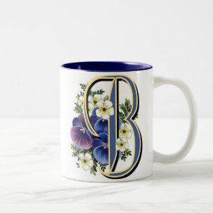 Taza Bicolor Inicial del pensamiento - B