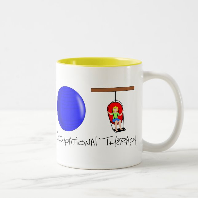 Taza Bicolor Iniciales de OT (Derecha)
