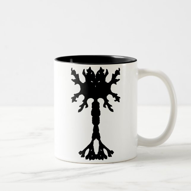 Taza Bicolor Inkblot Neuron Mug (Derecha)