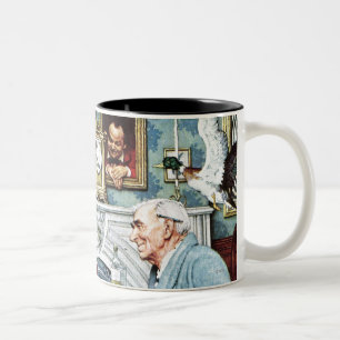 Taza Bicolor Inocente, 1943