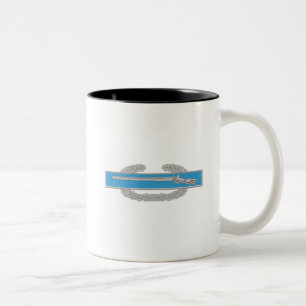 Taza Bicolor Insignia de infantería de combate