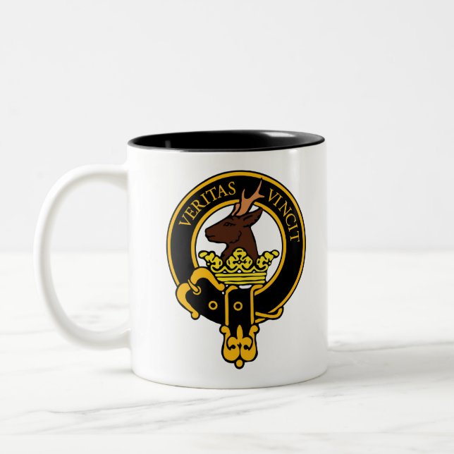 Taza Bicolor Insignia de Keith del clan - roebuck (Izquierda)