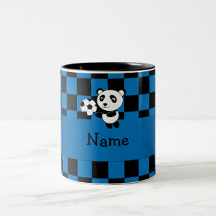 Taza Bicolor Inspectores conocidos personalizados de la panda