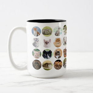 Taza Bicolor Inspiración felina