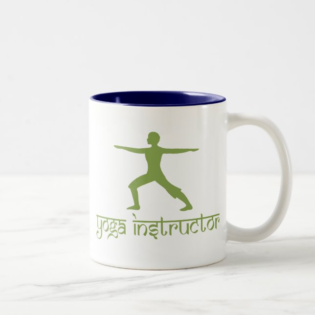 Taza Bicolor Instructor de la yoga (Derecha)