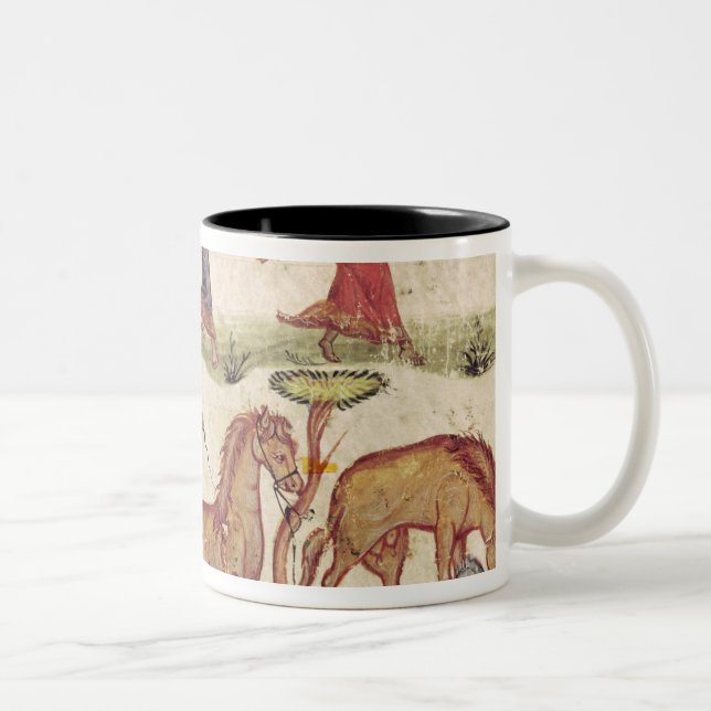 Taza Bicolor Instructores de caballo (Derecha)