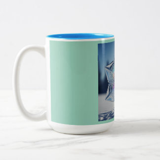 Taza Bicolor Intelligent Snowflake Mug