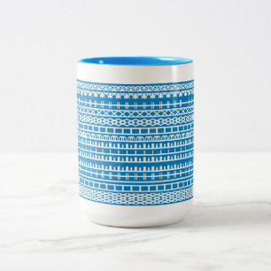 Taza Bicolor Intercambio de regalos de elefante blanco personal