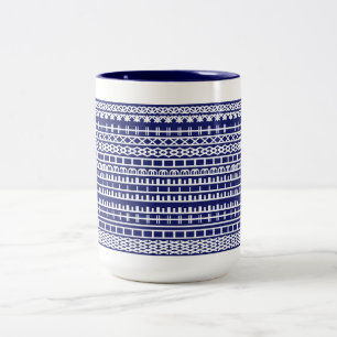 Taza Bicolor Intercambio de regalos de elefante blanco personal