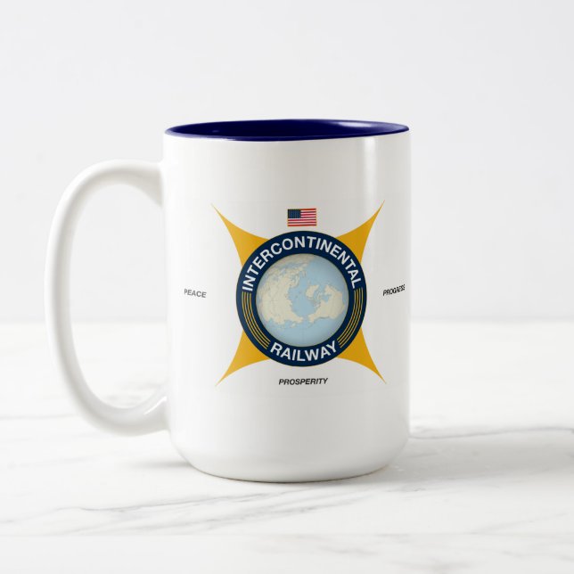 Taza Bicolor Intercontinental Railway (ICR) Mug (REVISADO) (Izquierda)