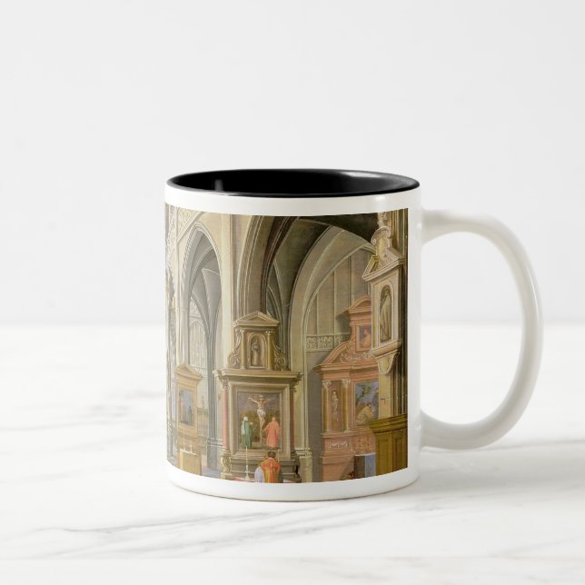 Taza Bicolor Interior de la iglesia (Derecha)