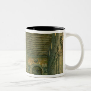 Taza Bicolor Interior de la iglesia de San Paolo Fuori le
