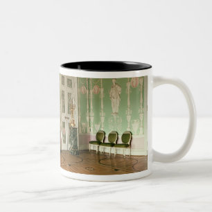 Taza Bicolor Interior del comedor verde
