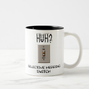 Taza Bicolor Interruptor selectivo de la audiencia