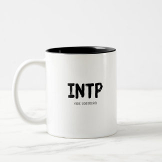 Taza Bicolor INTP - The Logician (Black)