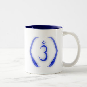 Taza Bicolor Intuición "Stenciled" Chakra - Ajna