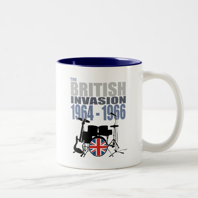 Taza Bicolor Invasión británica III (Derecha)