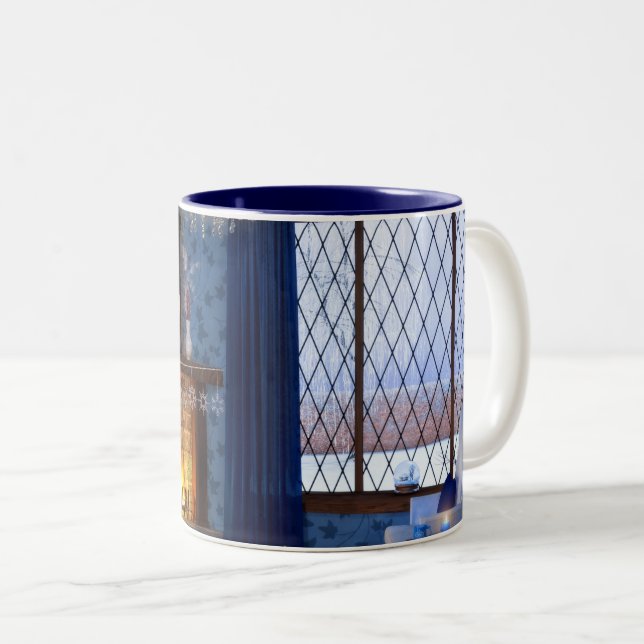 Taza Bicolor Invernal Serenity Mug (Anverso derecho)