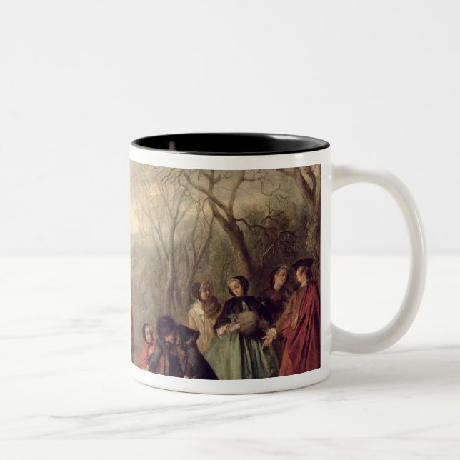 Taza Bicolor Invierno, 1738 (Derecha)