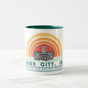 Taza Bicolor ¿Iowa City - usted ha visto nuestro casquillo