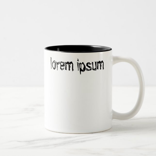 Taza Bicolor Ipsum de Lorem (Derecha)