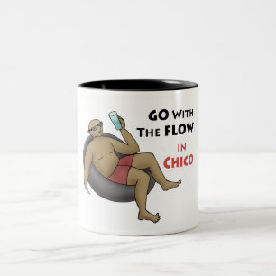 Taza Bicolor Ir con el flujo en Chico