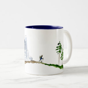 Taza Bicolor Ir de excursión a Mug
