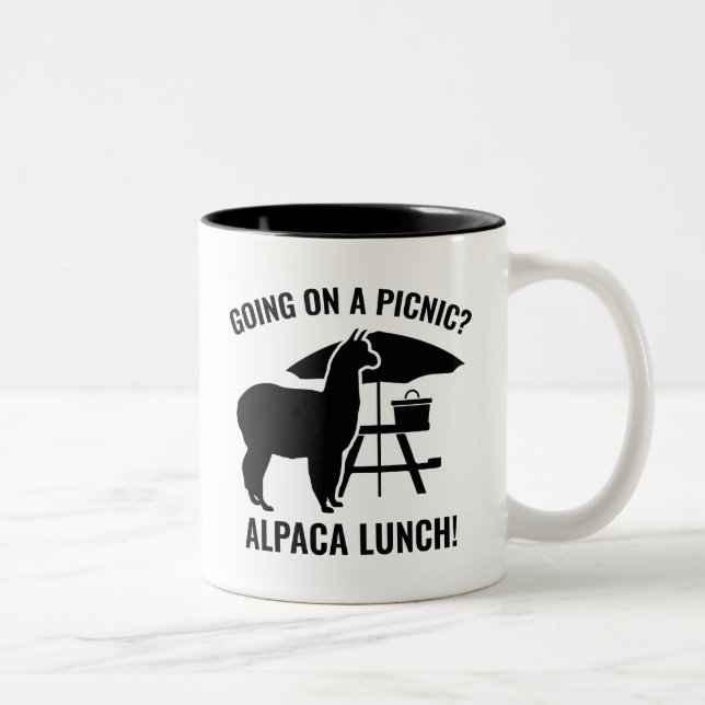 Taza Bicolor ¿Ir De Picnic? (Derecha)