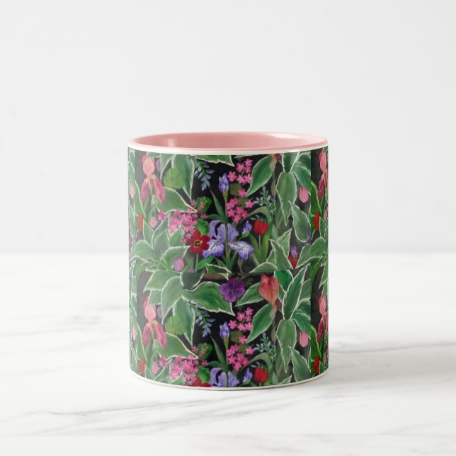 Taza Bicolor Iris Garden Coffee Mug (Centro)