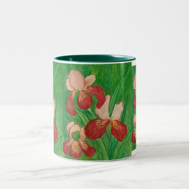 Taza Bicolor Iris Morning Coffee Mug (Centro)