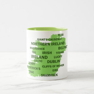 Taza Bicolor Irlanda
