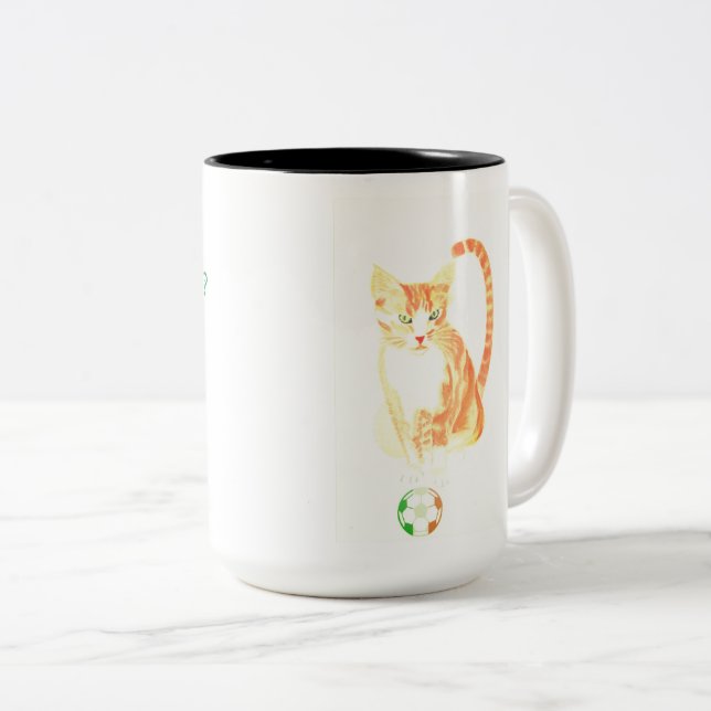 Taza Bicolor Irlanda (Anverso derecho)