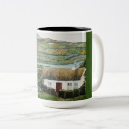 Taza Bicolor Irlandés Mug, Café, Té, Irlanda