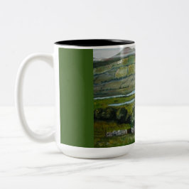 Taza Bicolor Irlandés Mug, Café, Té, Irlanda