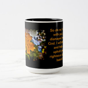 Taza Bicolor Isaías 41:10