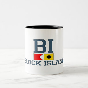 Taza Bicolor Isla de bloque