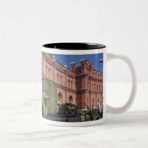 Taza Bicolor Isla Kronverksky, Museo de Artillería, camión