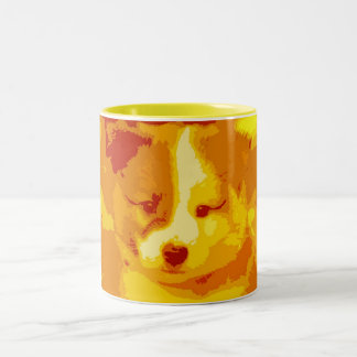 Taza Bicolor Islandhund