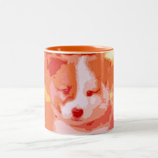 Taza Bicolor Islandhund