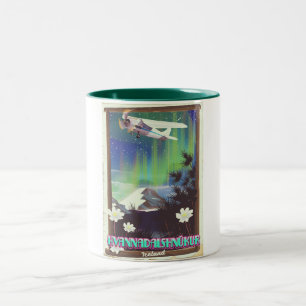 Taza Bicolor Islandia Hvannadalshnúkur