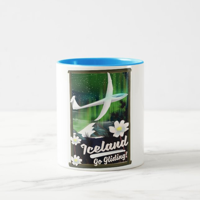 Taza Bicolor Islandia - ¡Vamos Gliding! (Centro)