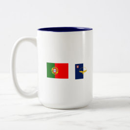 Taza Bicolor Islas Azores Mug
