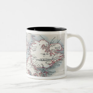 Taza Bicolor Islas Malvinas y Patagonia, de una serie de W