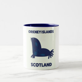 Taza Bicolor Islas Orcadas, Escocia