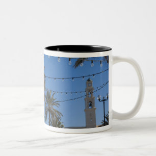 Taza Bicolor Israel, Tel Aviv, Jaffa, escaleras, Old Jaffa