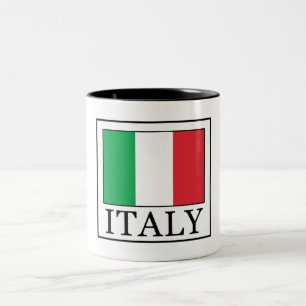 Taza Bicolor Italia