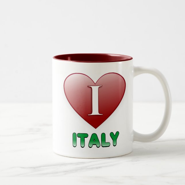 Taza Bicolor Italia (Derecha)