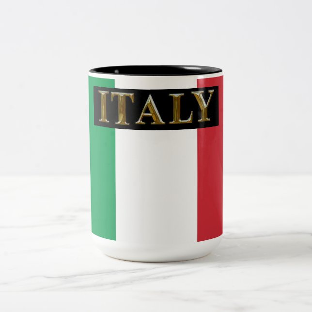 TAZA BICOLOR ITALIA (Centro)